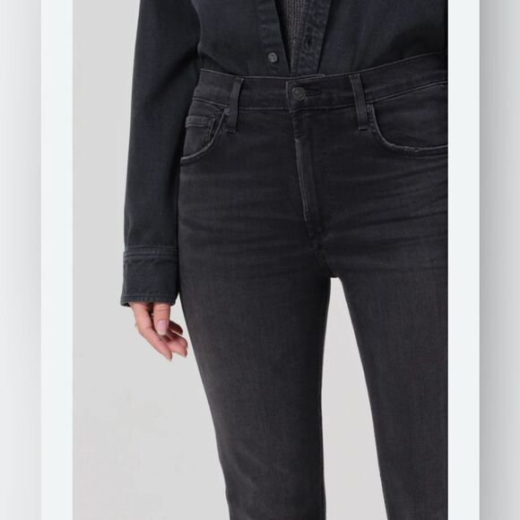 COH CITIZENS OF HUMANITY Women's Black Jeans Skinny size 25 avedon skinny - Picture 8 of 9